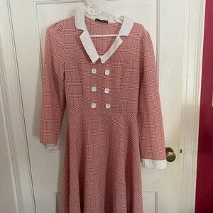 Cottage Core Collared Dress